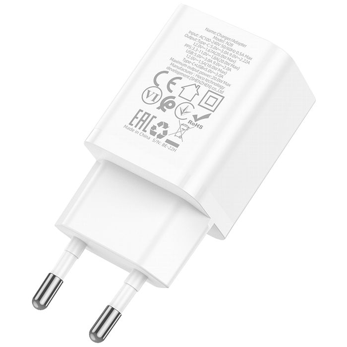 hoco. Punjač kućni, brzi, PD20W, QC3.0 - N28 Founder
