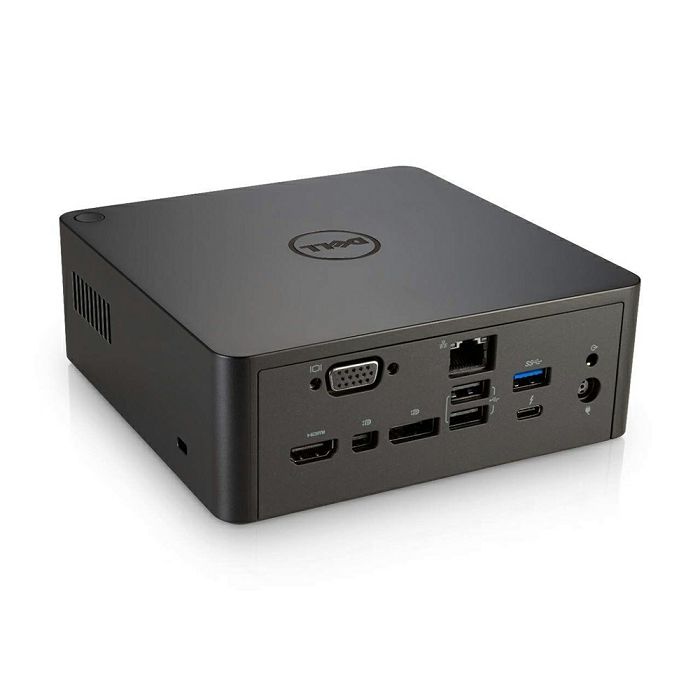 Dell Thunderbolt Dock TB16; bez adaptera;3xUSB 3.0, 2xUSB 2.0, VGA, HDMI, DisplayPort, miniDisplayPort, ThuderBolt 3, RJ45 - Premium Obnovljeno