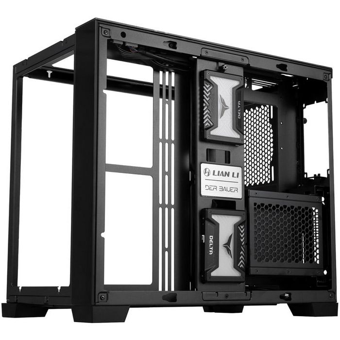 Lian Li O11 Dynamic Mini + Mini Riser Card - PCIe 4.0, black GABU-289
