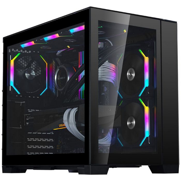 Lian Li O11 Dynamic Mini + Mini Riser Card - PCIe 4.0, black GABU-289