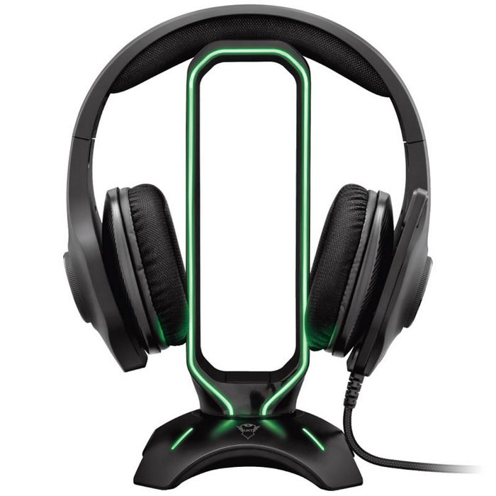 Trust GXT 265 Cintar Headphone Stand + GXT 255+ ONYX Professional Microphone with Arm-GABU-294