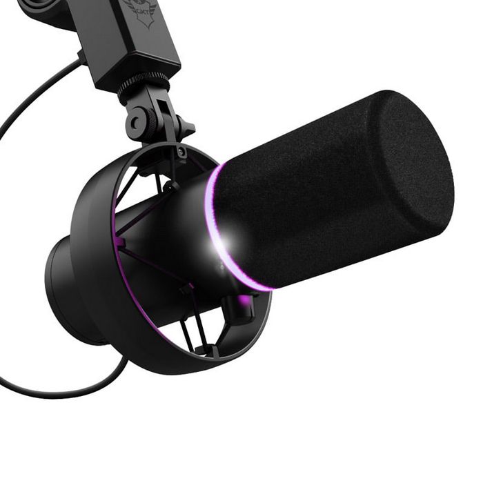 Trust GXT 265 Cintar Headphone Stand + GXT 255+ ONYX Professional Microphone with Arm-GABU-294