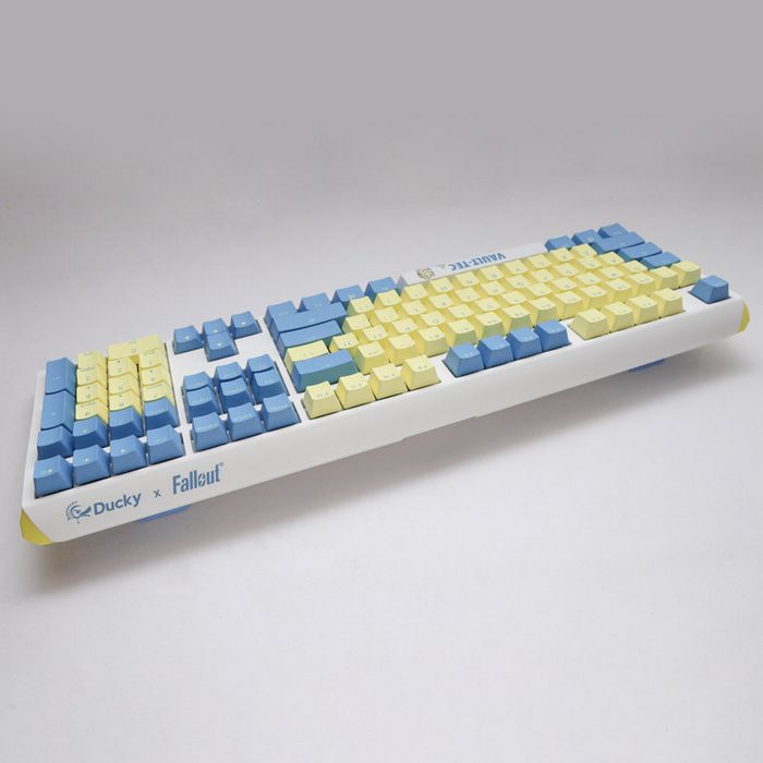 Ducky x Fallout Vault-Tec Limited Edition One 3 Gaming Keyboard + Mousepad - MX-Red (US)-GABU-449