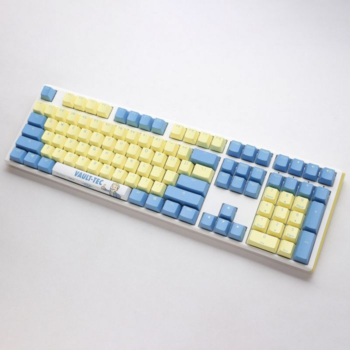 Ducky x Fallout Vault-Tec Limited Edition One 3 Gaming Keyboard + Mousepad - MX-Silent-Red (US)-GABU-450