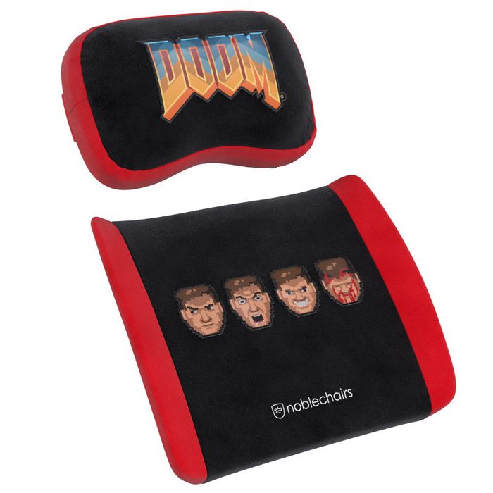 noblechairs Memory Foam Pillow Set - DOOM Retro Edition-NBL-SP-PST-030