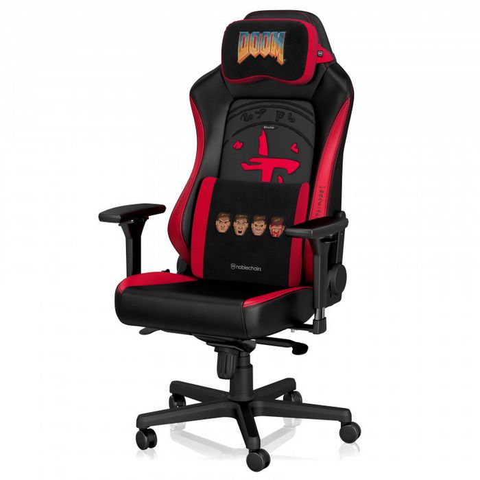 noblechairs Memory Foam Pillow Set - DOOM Retro Edition-NBL-SP-PST-030