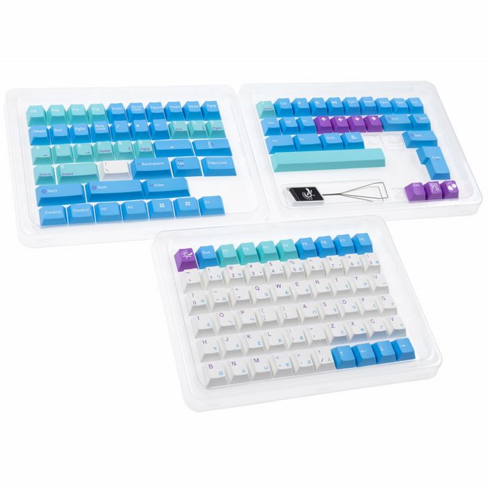 Ducky x MK Frozen Llama Keycap Set-DCA133-TWLLACHPT1