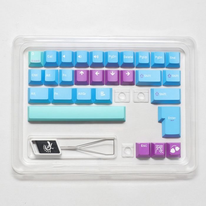 Ducky x MK Frozen Llama Keycap Set-DCA133-TWLLACHPT1