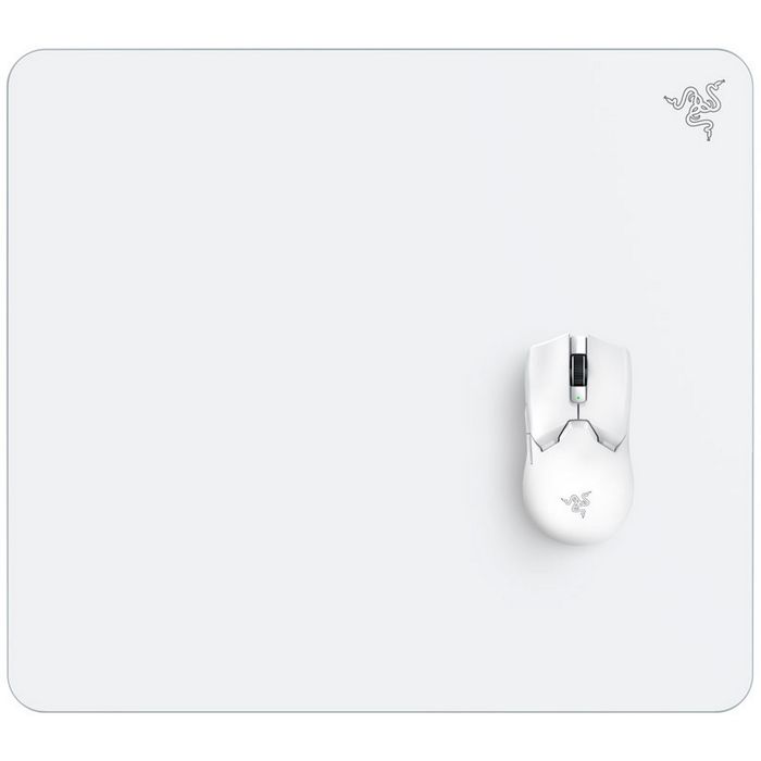 Razer Atlas Tempered Glass Gaming Mouse Pad - White RZ02-04890200-R3M1