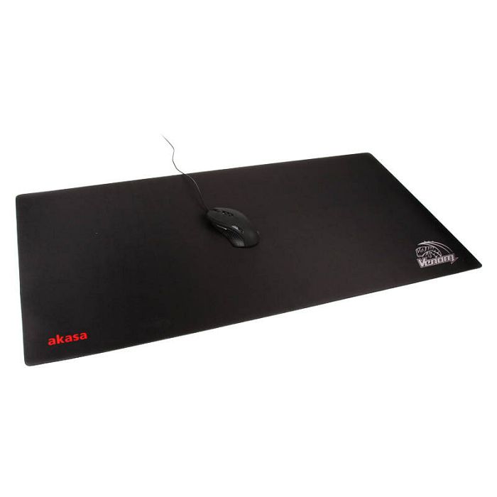 Akasa mouse pad XXL, 890 x 450 x 3mm - black AK-MPD-01BK