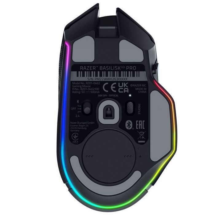 Razer Basilisk V3 Pro Gaming Mouse - black RZ01-04620100-R3G1