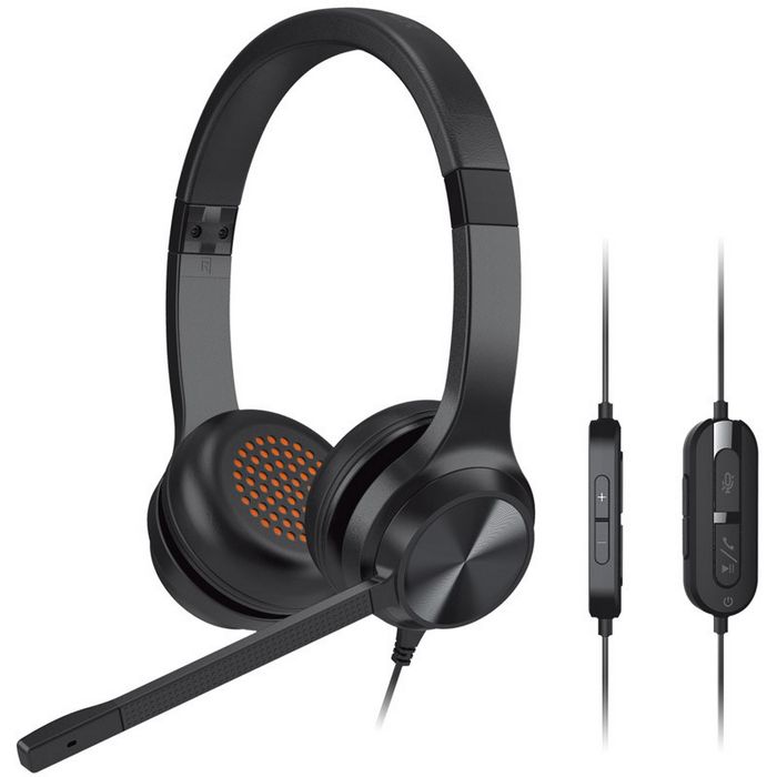 Creative Chat USB Headset, On-Ear, USB-C - black 51EF0980AA000