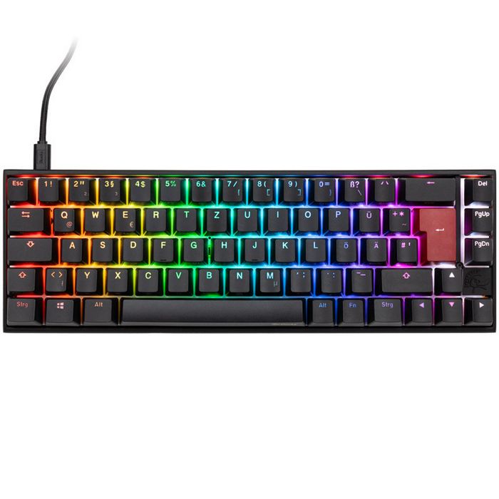 Ducky Mecha Pro SF Gaming Keyboard - Cherry MX-Speed-Silver-DKME2167ST-PDEPDAAT2