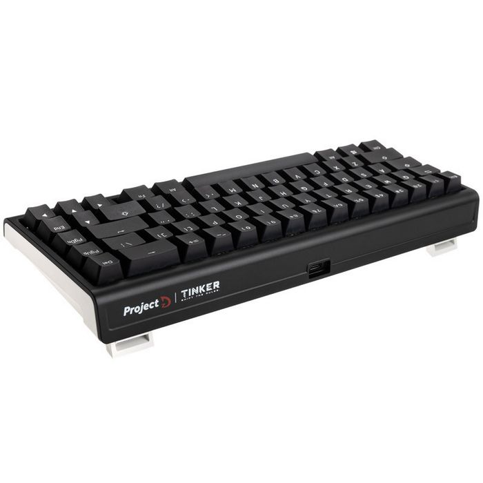 Ducky Tinker65 Gaming Keyboard, MX-Blue (ANSI)-PKTI2367AST-CCUSPDOECLAAH1