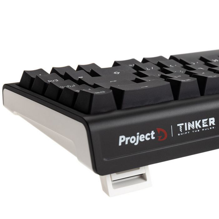 Ducky Tinker65 Gaming Keyboard, MX-Blue (ANSI)-PKTI2367AST-CCUSPDOECLAAH1