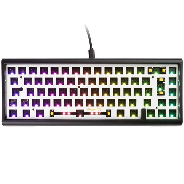 Ducky Tinker 65 Barebone Gaming Keyboard, RGB - black (ISO-DE)-PKTI2367IST-ISO01