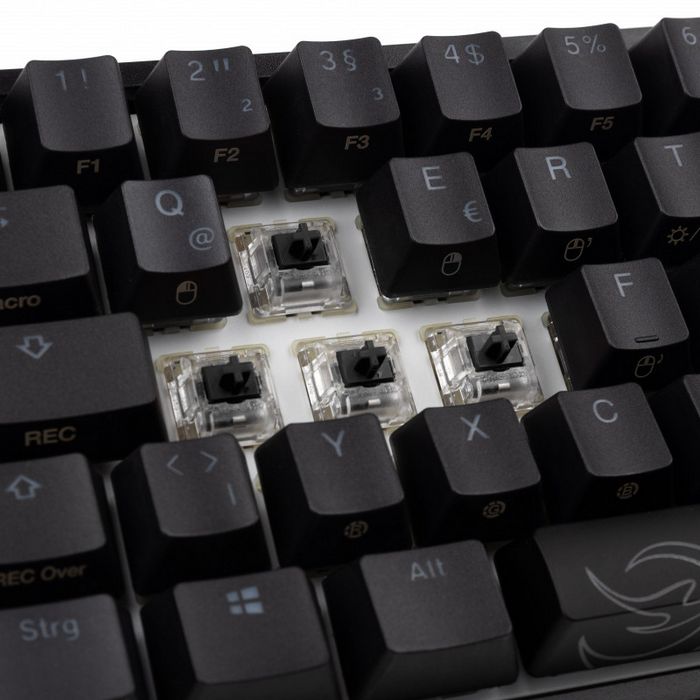 Ducky One 2 Pro Mini Gaming Tastatur, RGB LED - Cherry Black-DKON2061ST-ADEPDAZT2