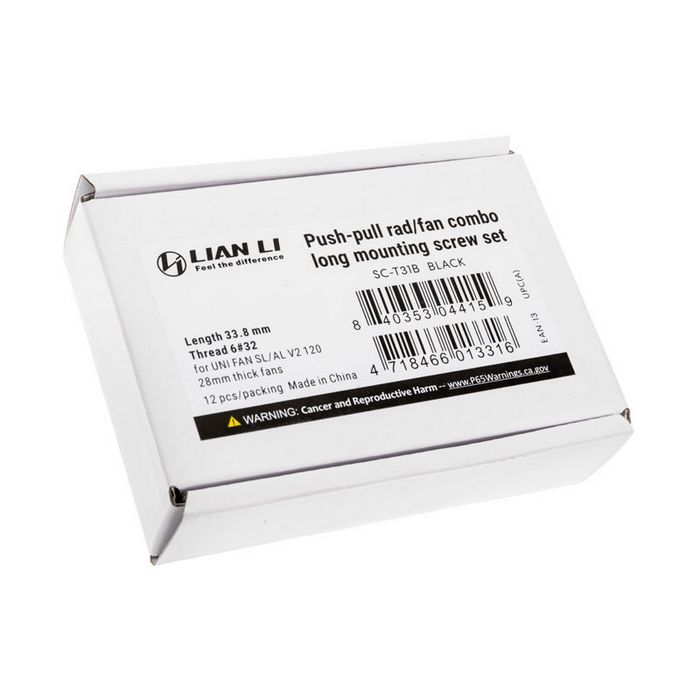 Lian Li SC-T31B fan screws - 12 pieces SC-T31B