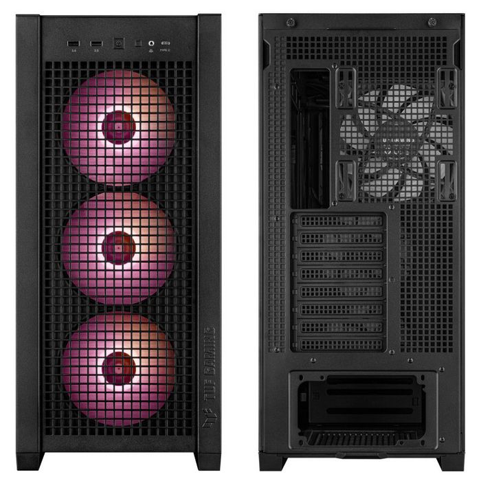 ASUS TUF Gaming GT302 TG ARGB case - black-90DC00I0-B19000