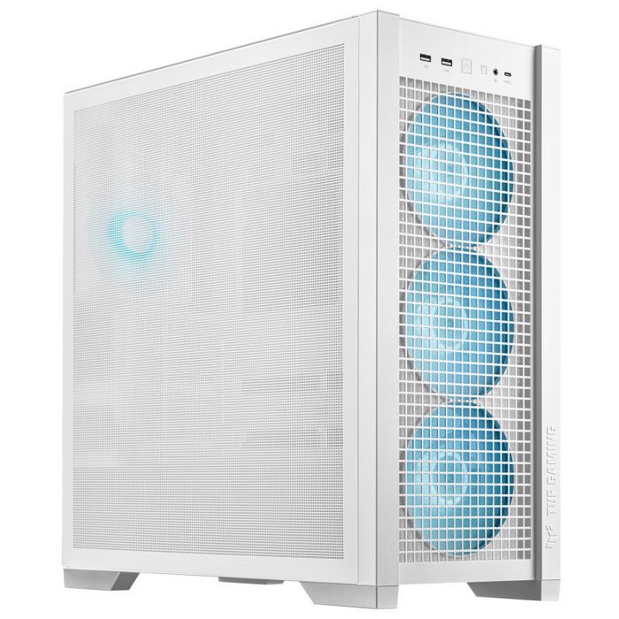 ASUS TUF Gaming GT302 TG ARGB case - white-90DC00I3-B19000