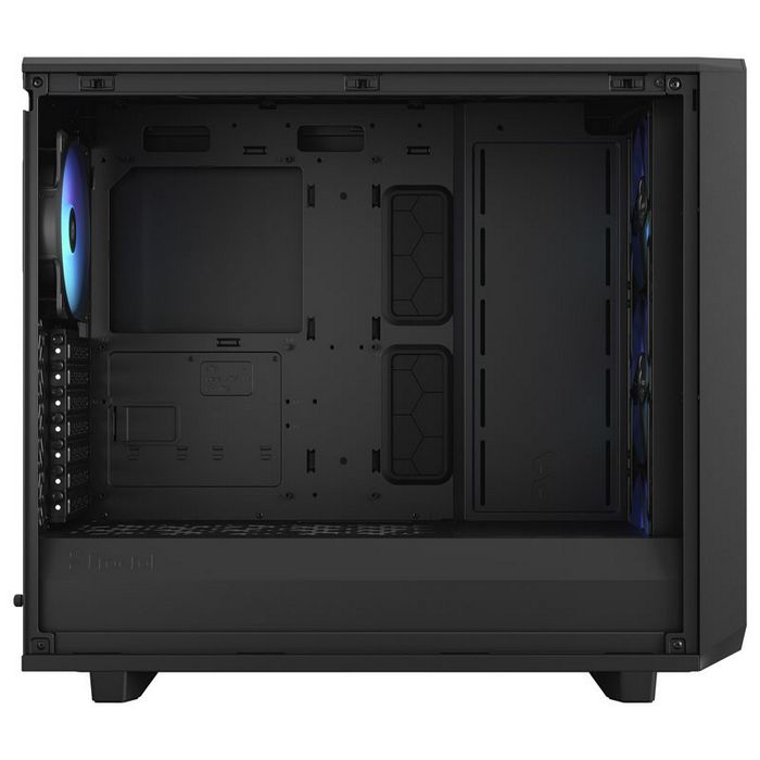 Fractal Design Meshify 2 Lite RGB Midi Tower Light Tint, Tempered Glass, black FD-C-MEL2A-05
