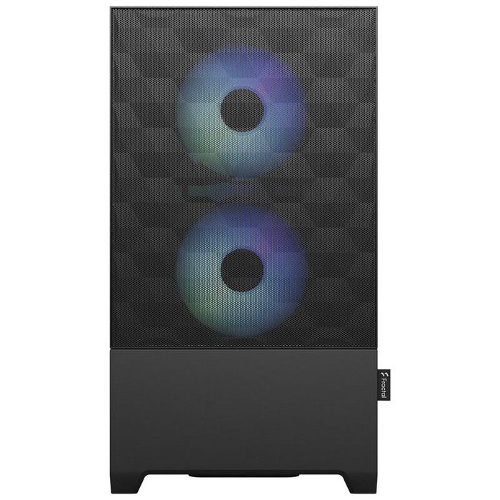 Fractal Design Pop Mini Air RGB Clear Tint Micro-ATX case, tempered glass - black-FD-C-POR1M-06