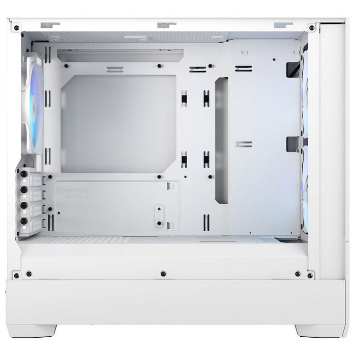 Fractal Design Pop Mini Air RGB Clear Tint Micro-ATX case, tempered glass - white-FD-C-POR1M-01