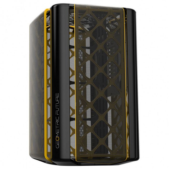 Geometric Future M2 THE ARK Gehäuse, Mesh - black-GEO-M2-MB