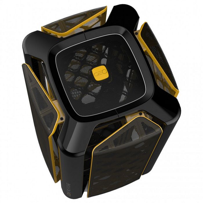 Geometric Future M2 THE ARK Gehäuse, Mesh - black-GEO-M2-MB