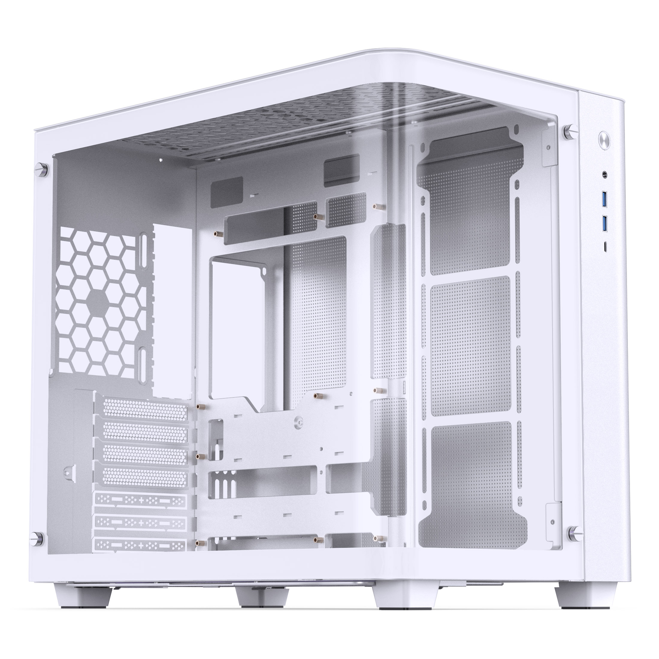 Jonsbo TK-3 - ATX-Gehäuse, white-TK-3 WHITE