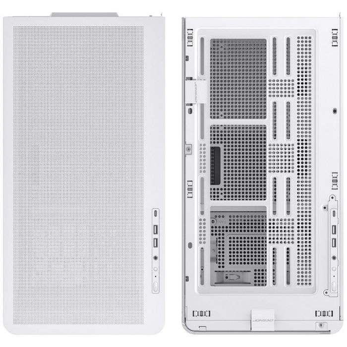 Jonsbo D300 Midi-Tower, 270 Grad, Tempered Glass - white-D300 WHITE