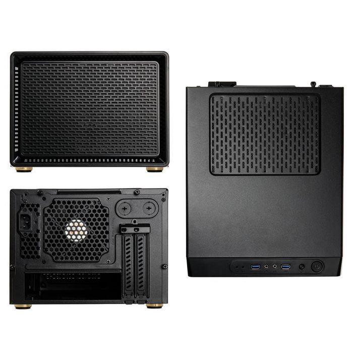 Kolink Satellite Mini-ITX / Micro-ATX case - black SATELLITE