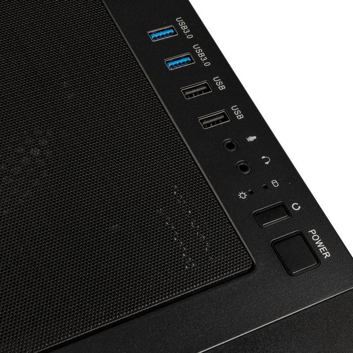Kolink Unity Meshbay Performance Midi-Tower, Mesh - black UNITY MESHBAY PERFORMANCE