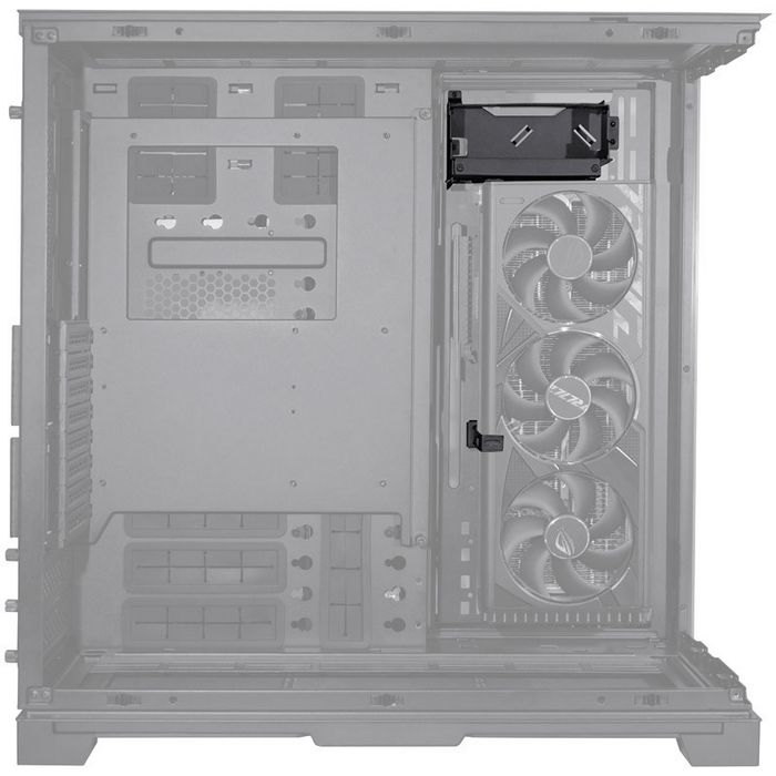 Lian Li O11DEXL-1W Upright GPU Bracket - white O11DEXL-1W