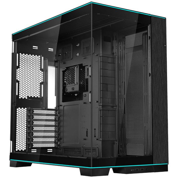 Lian Li O11D EVO RGB, Tempered Glass - black-O11DERGBX