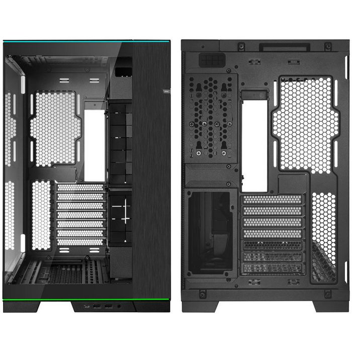 Lian Li O11D EVO RGB, Tempered Glass - black-O11DERGBX