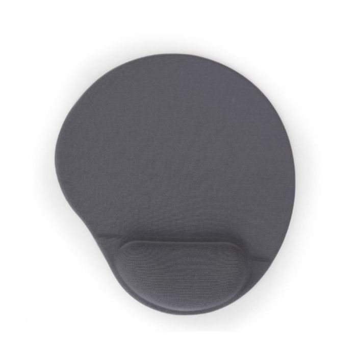 Gembird Gel mouse pad with wrist support, grey