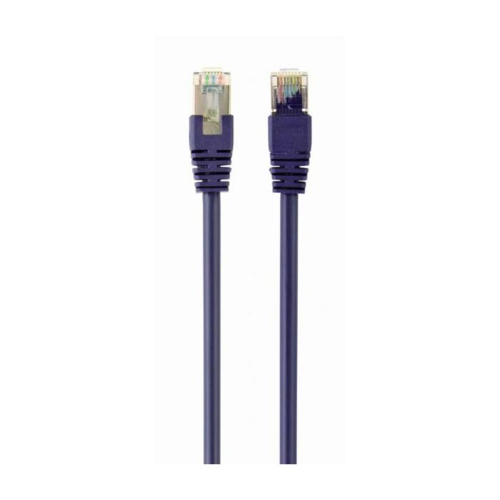 Gembird Cat6 FTP Patch cord, purple, 0,25 m