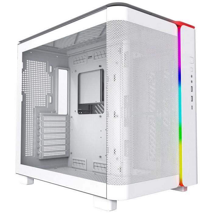 Montech KING 95 Midi-Tower, Tempered Glass, ARGB - white KING95W