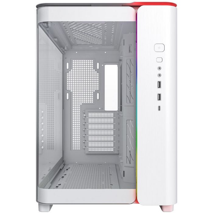 Montech KING 95 Midi-Tower, Tempered Glass, ARGB - white KING95W