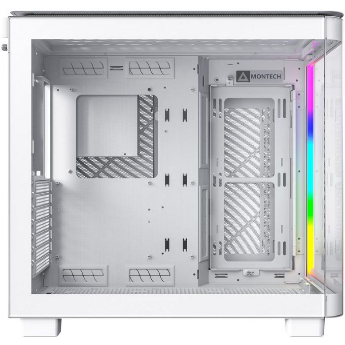 Montech KING 95 Midi-Tower, Tempered Glass, ARGB - white KING95W