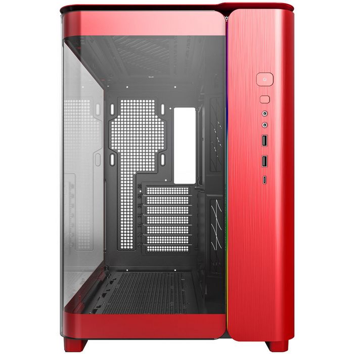 Montech KING 95 Midi-Tower, Tempered Glass, ARGB - red KING95R
