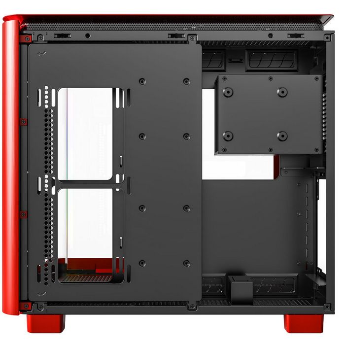 Montech KING 95 Midi-Tower, Tempered Glass, ARGB - red KING95R