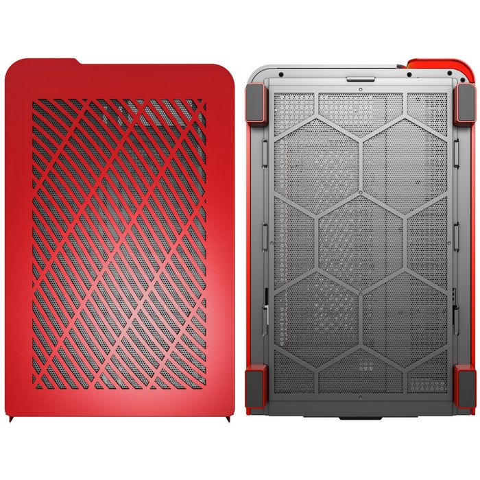 Montech KING 95 Midi-Tower, Tempered Glass, ARGB - red KING95R