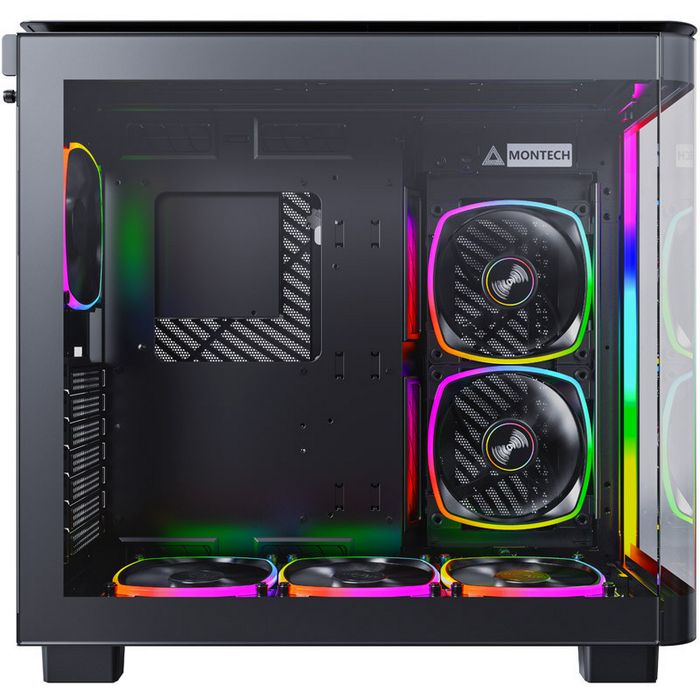 Montech KING 95 PRO Midi-Tower, Tempered Glass, ARGB - black KING95PROB