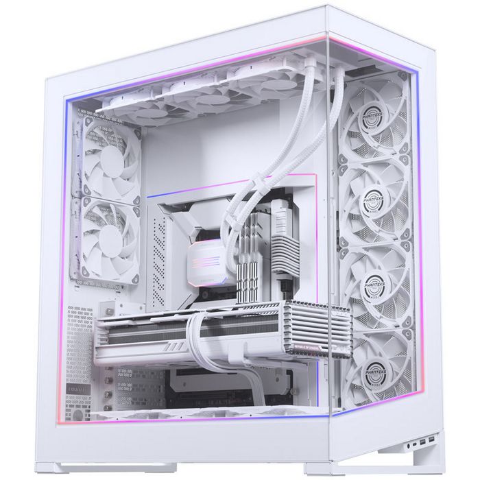 PHANTEKS NV7 Premium DRGB Kit + Power-Hub, 3x for outer frame, 1x Motherboard cable cover - white-PH-PLEDKT_NV7_DWT01