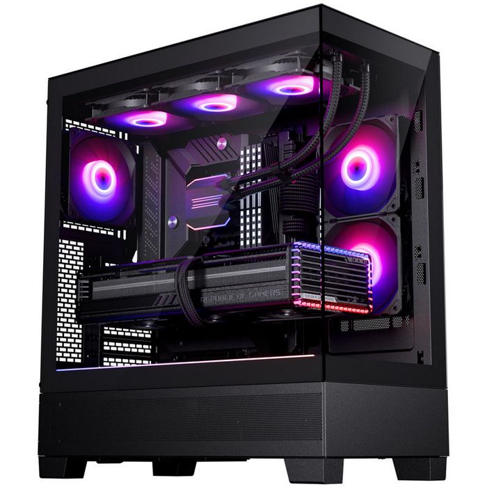 Phanteks XT View Tempered Glass Windows, D-RGB - black PH-XT523V1_DBK01