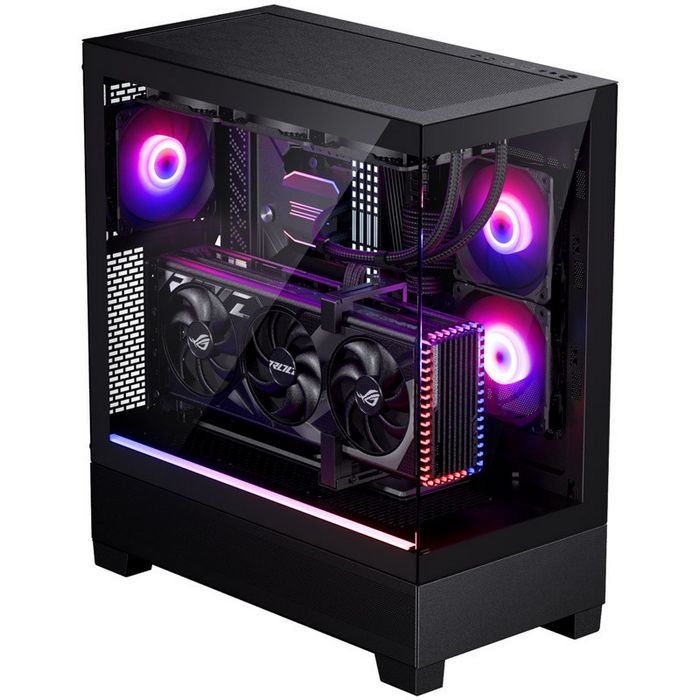 Phanteks XT View Tempered Glass Windows, D-RGB - black PH-XT523V1_DBK01