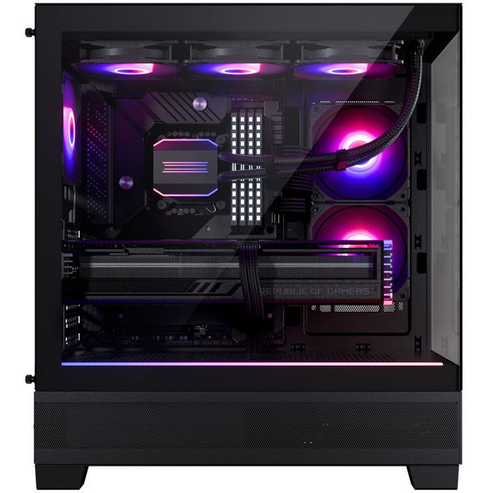 Phanteks XT View Tempered Glass Windows, D-RGB - black PH-XT523V1_DBK01