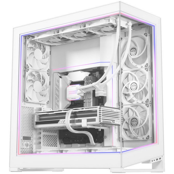 PHANTEKS NV9 Premium DRGB Kit + Power-Hub, 3x for outer frame, 1x Motherboard cable cover - white-PH-PLEDKT_NV9_DWT01